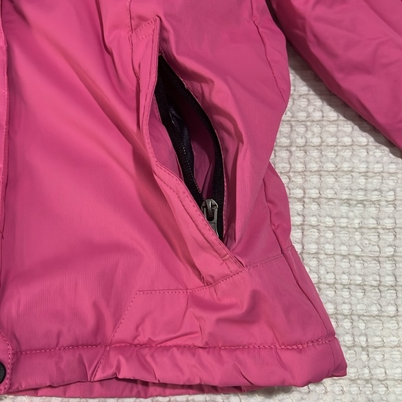 GEMYSE Jacket Girl's Large Pink Waterproof Ski Snow Hooded Fleece Lined Winter - Picture 12 of 17